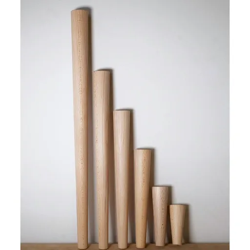 Round custom table legs